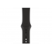 Apple Watch Series 4, 44 мм, корпус из алюминия цвета «серый космос», спортивный ремешок серого цвета