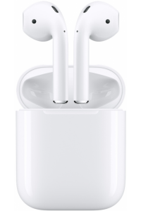 Беспроводные наушники Apple AirPods 2 в футляре с возможностью беспроводной зарядки